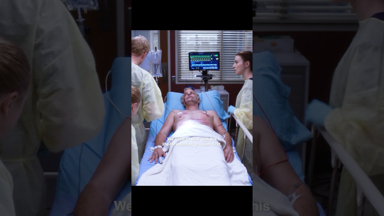 He was seriously injured trying to save the baby#greysanatomy #tvshow #fyp