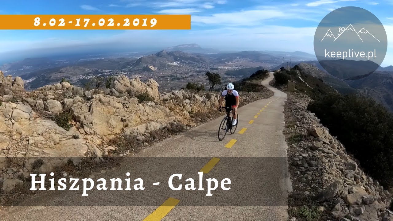 Spain Calpe cycling February 2019
