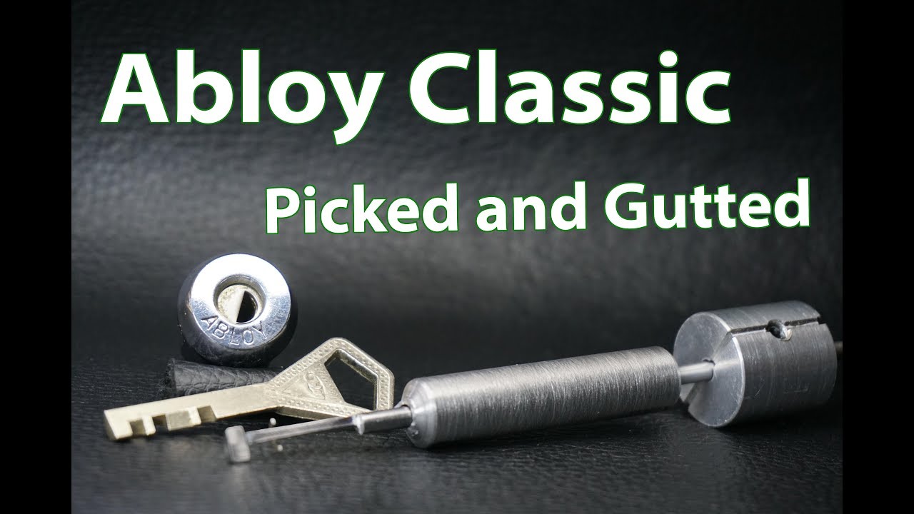 (6) Abloy Classic Picked and Gutted