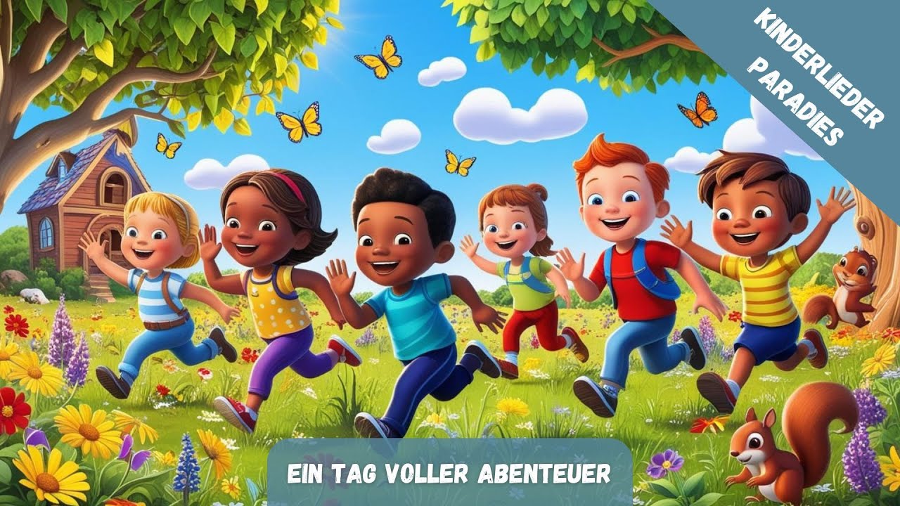 Ein Tag voller Abenteuer | Kinderlied zum Mitsingen | Kinderlieder Paradies