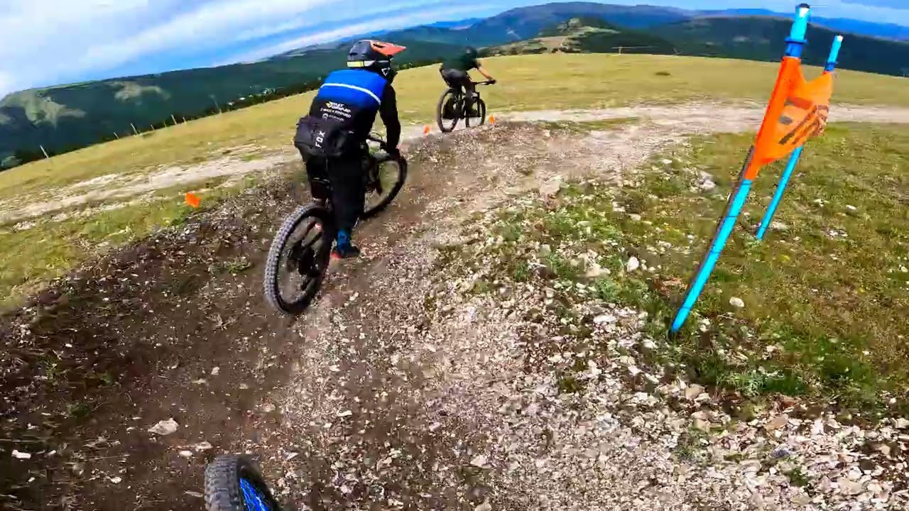 prima discesa alla Camoscio! nuovo trail a Frontignano bike park