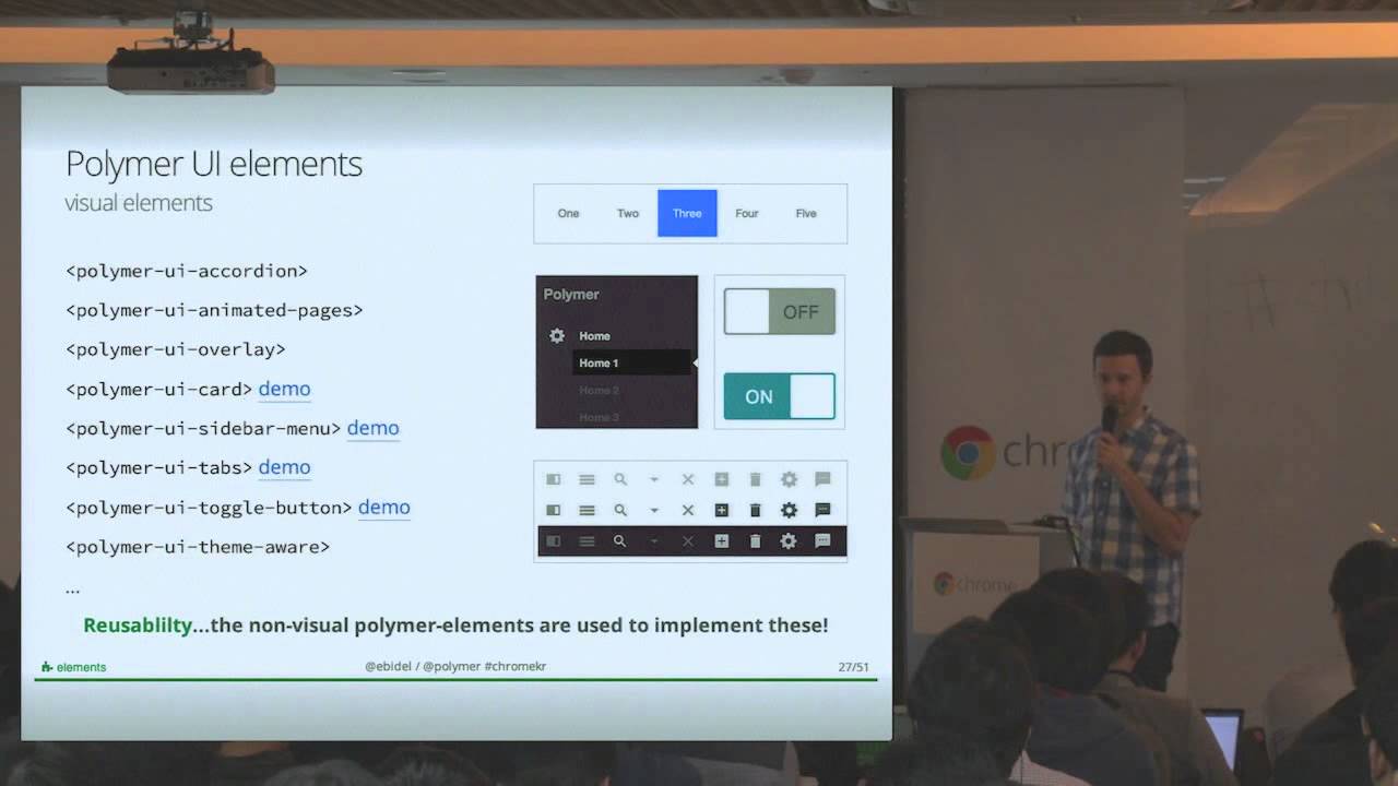 Building modern apps with Polymer & Web Components