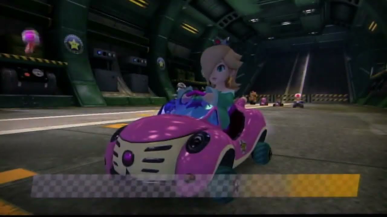 💫 Rosalina 💎 in Mario Kart 8 – Pink Style | 🌟Star Cup🌟 (Wario Snow Mountain)