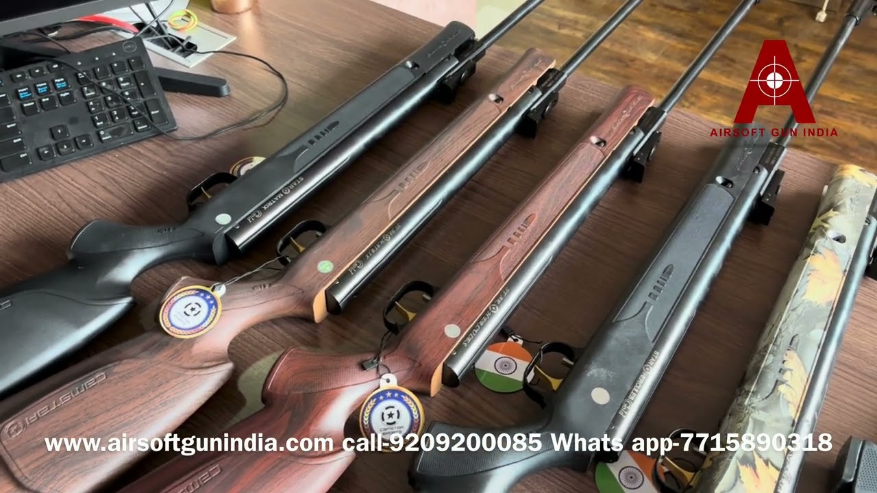 Camstar Sports Air Guns Single Shot, PCP Air Rifles & CO₂ Pistols