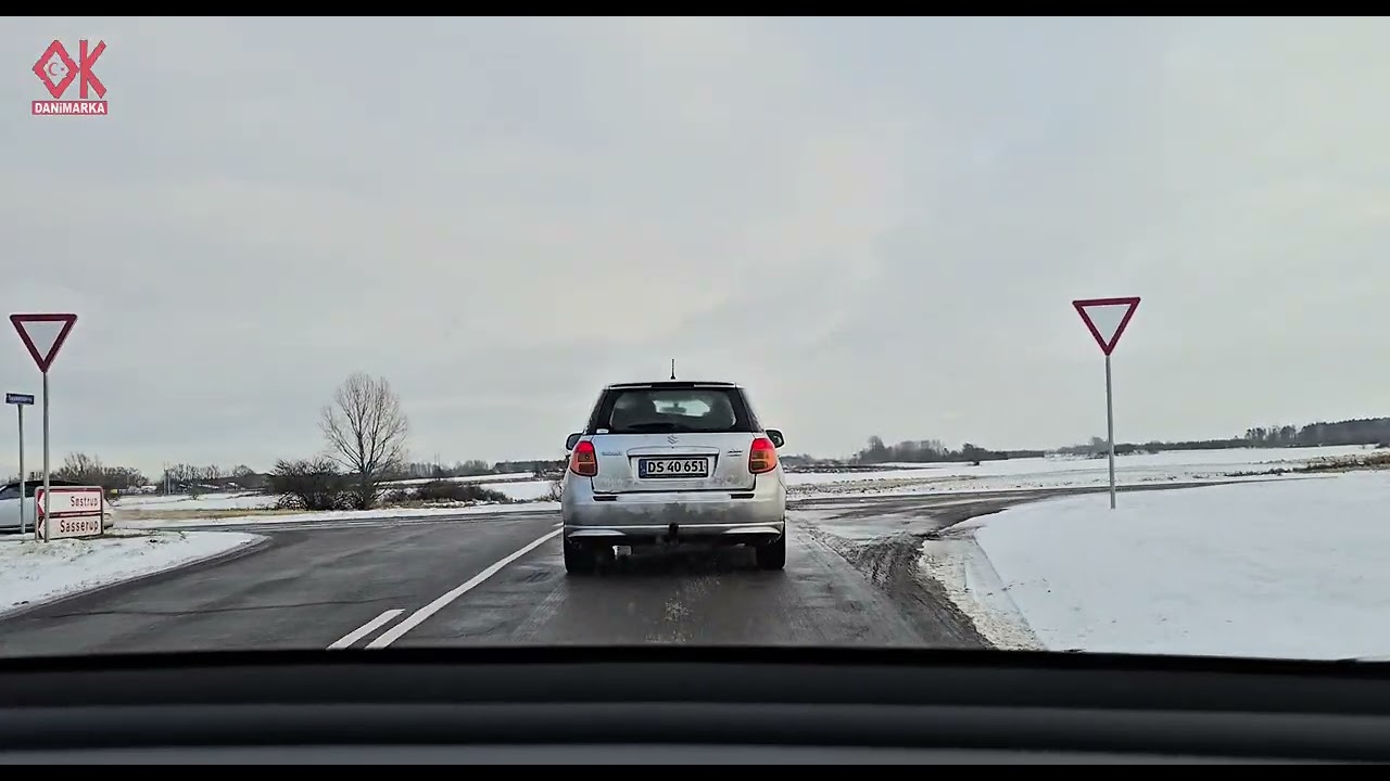 Danimarkada Tesla ile Kış Gezisi ❄️☃️🚘