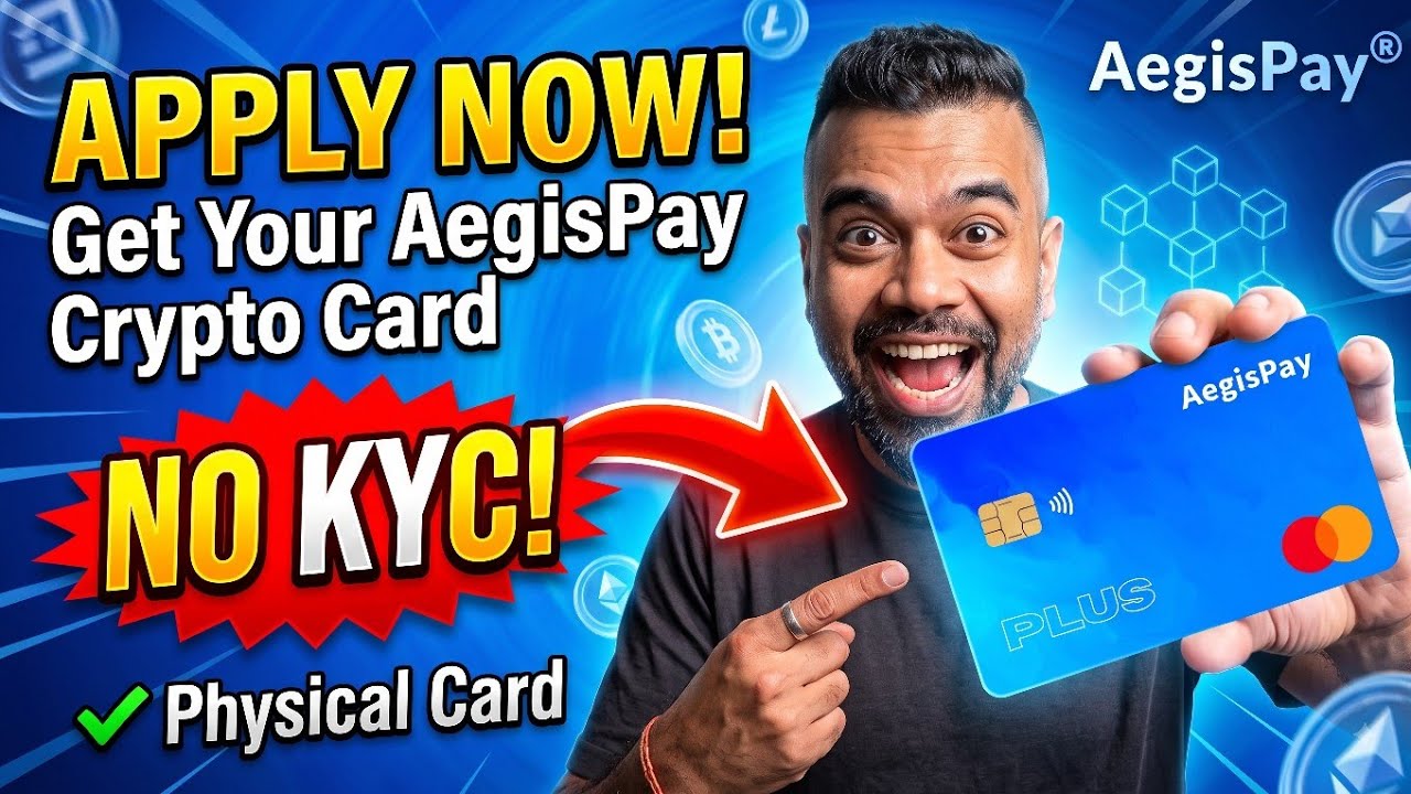 How to Get the AegisPay Non-KYC Crypto Card in 2026
