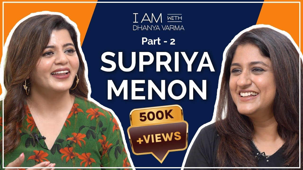 അച്ഛൻ്റെ കൂടെയുള്ള ഞങ്ങളുടെ future...| SUPRIYA MENON PART - 2 | @iamwithdhanyavarma