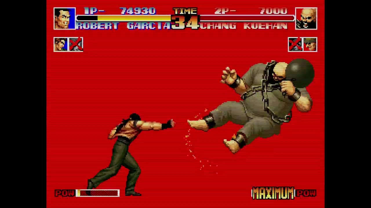 The King of Fighters '94 - Ryo, Robert, Takuma vs. Kim, Chang, Choi 2