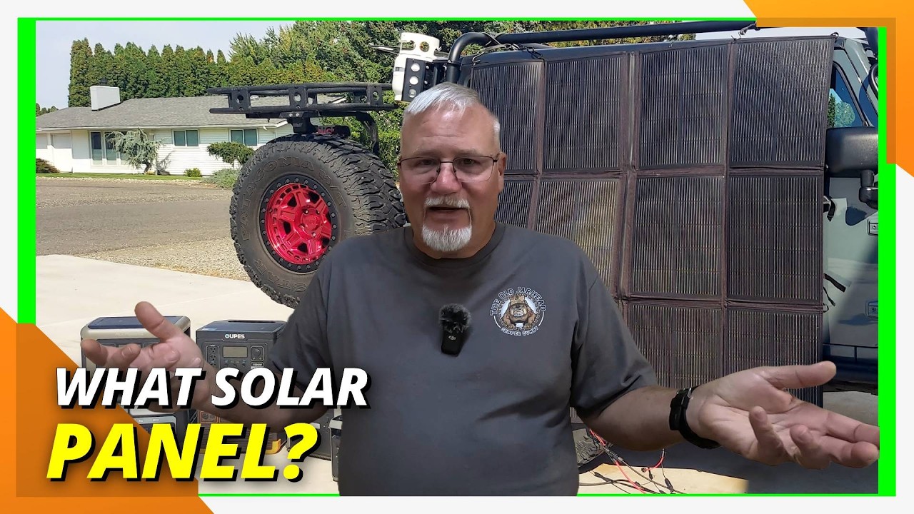Choosing the right solar panel for your portable power station
