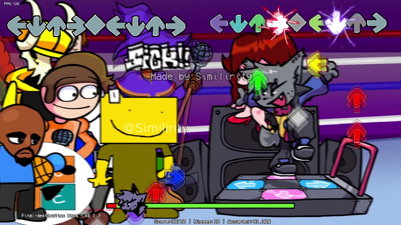Friday Night Funkin - B.O.L.E Joins the game! - Final Destination EXCLUSIVE Character