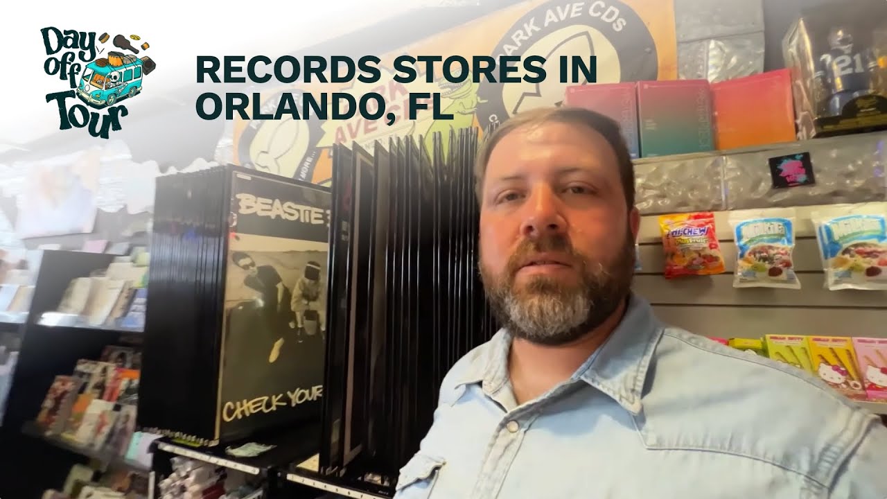 Day off Tour: Visiting records stores in Orlando, FL for Father's Day
