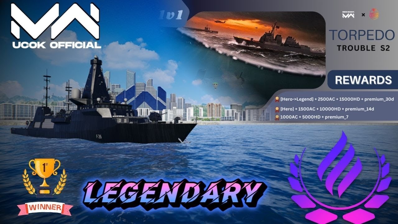 Tournament - Grand Final Bring Home Legendary Title | Modern Warships