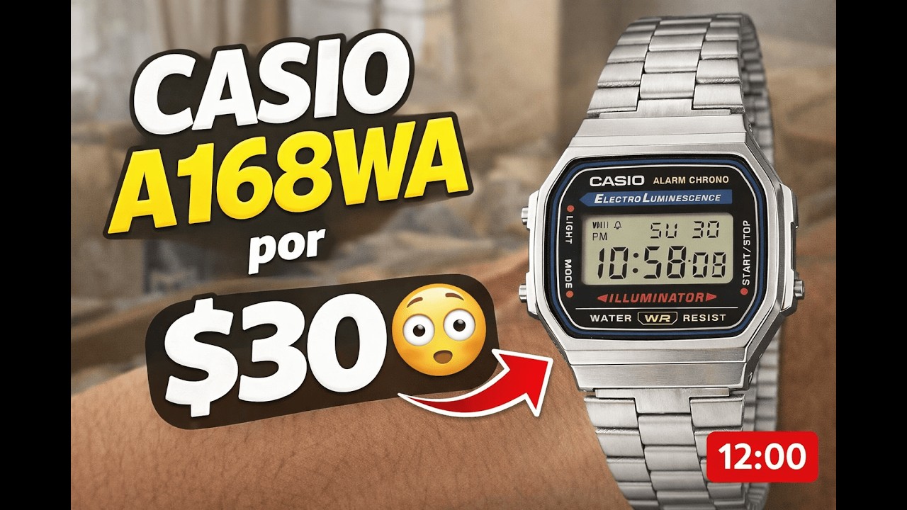 Стоит ли покупать Casio A168WA в 2026 году? Вы будете удивлены 🔥