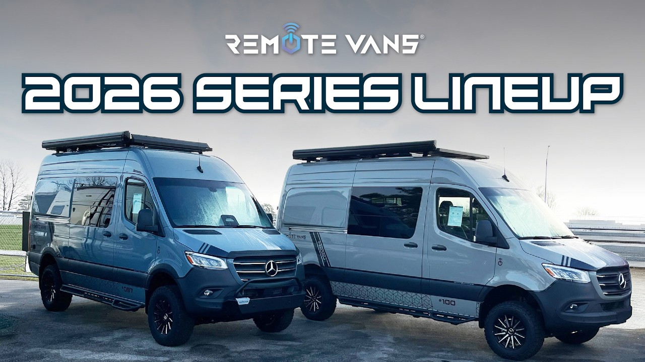 Which Remote Adventure Van Is Right for You? The 2026 Series