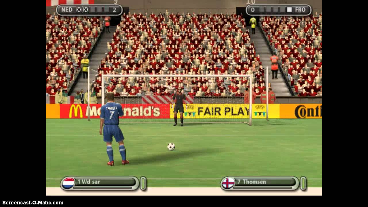 Nederland-faroer penaltys in een eeuwenoud fifa spel