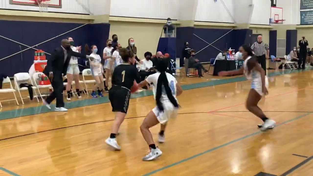 Macktoon jumper John Carroll/St. Timothy’s basketball IAAM B1 semifinal 02/17/22