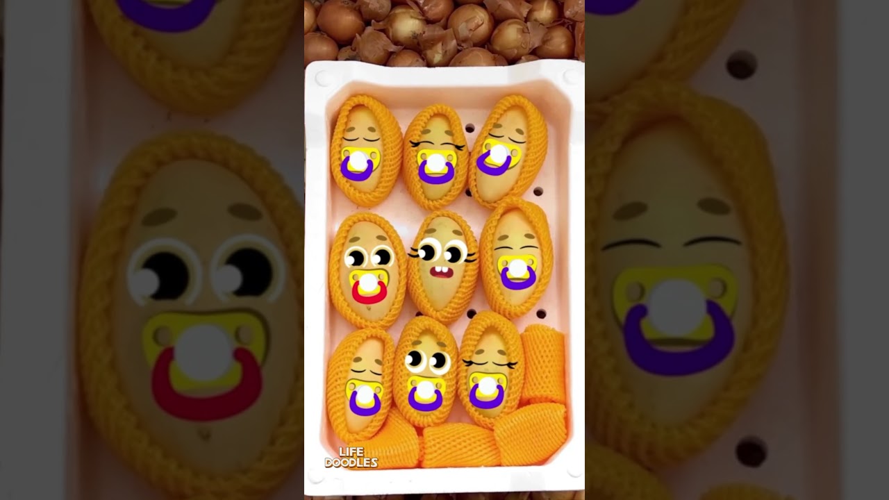 Life Doodles | Mango babies 🥹 #lifedoodles #doodle #shorts #mango #cartoon #shortvideo #doodleart