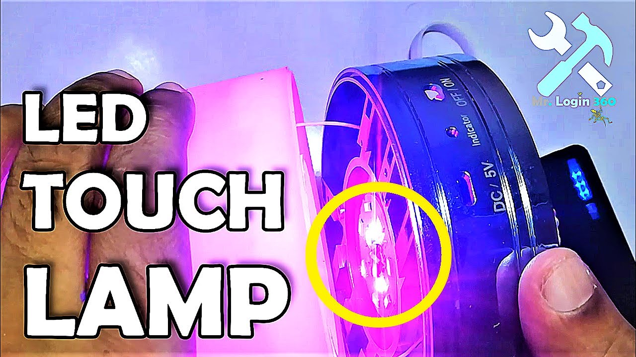 Quick and Simple LED Touch Lamp Repair: Get Your Lamp Working Again | DIY Project |