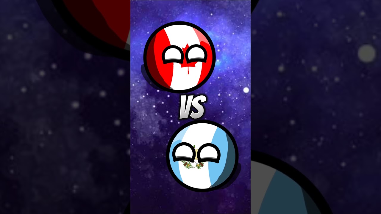 Canad&aacute; VS Guatemala (Octavos de Final) #countryballs #humor #viral #polandball