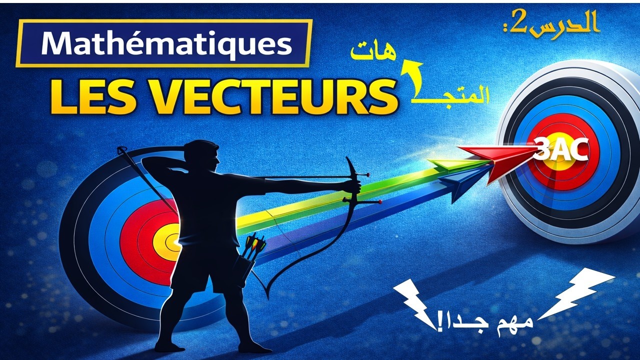 المتجـــــــــــهات     les vecteurs 3AC        التاسعة    Partie01