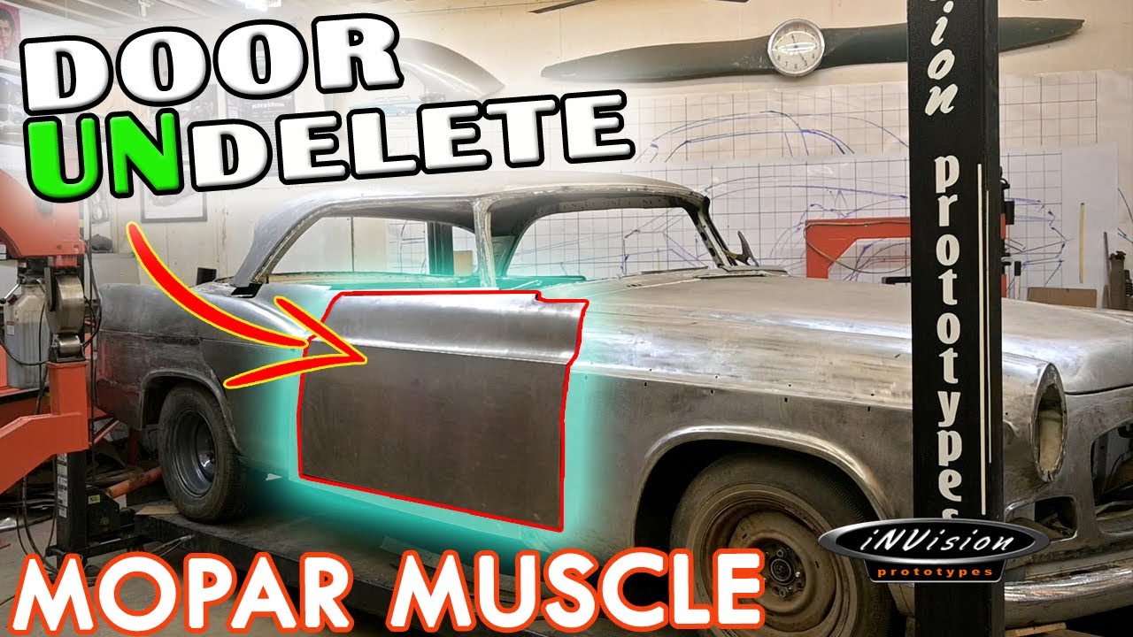 Нет двери? Не проблема. Сделано вручную с нуля! Часть 1 — маслкар Chrysler Windsor 1956 года