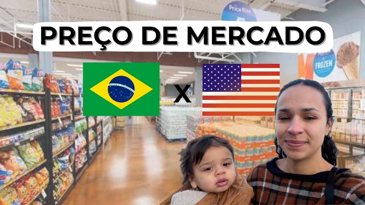 Preço de mercado: Brasil x Estados Unidos