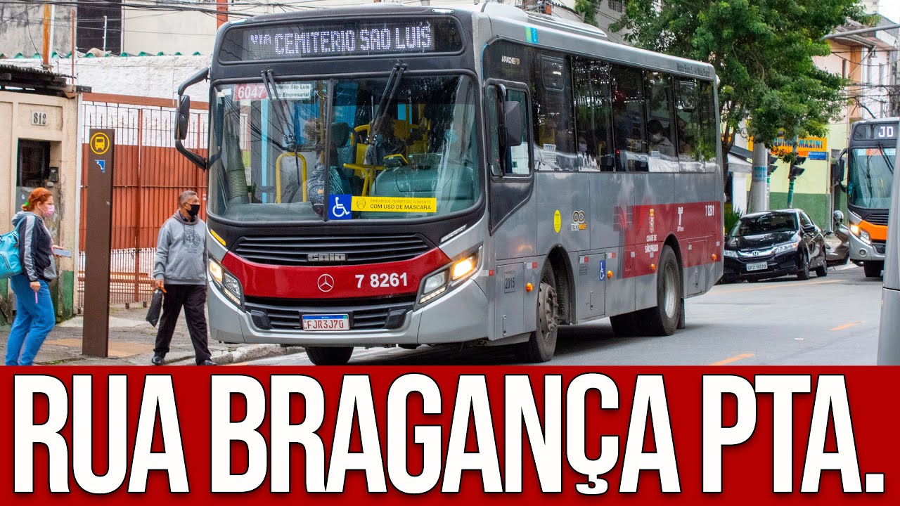 Rua Bragança Paulista - Movimentação de Ônibus #747