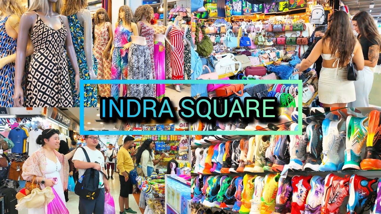 INDRA SQUARE Pratunam, Cheapest​ Shopping​ in Bangkok อินทรา สแควร์​ ประตูน้ำ​ Update​​​ 11/02/26