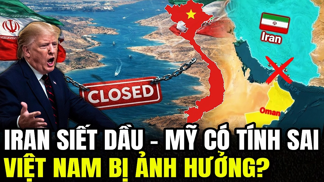Ai Sẽ Trả Giá: Iran Tuyên Bố Sẽ Bóp Nghẹt Huyết Mạch Dầu, Mỹ Liệu Còn Kiểm Soát Được | LSQS