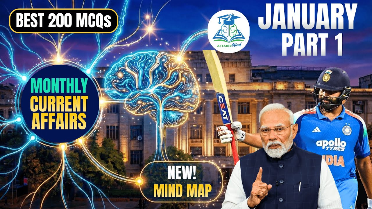 Best 200 MCQs January 2026 Part 1 l RBI l SIDBI l PFRDA l NABARD l IBPS l SBI l RRB l NIACL AO