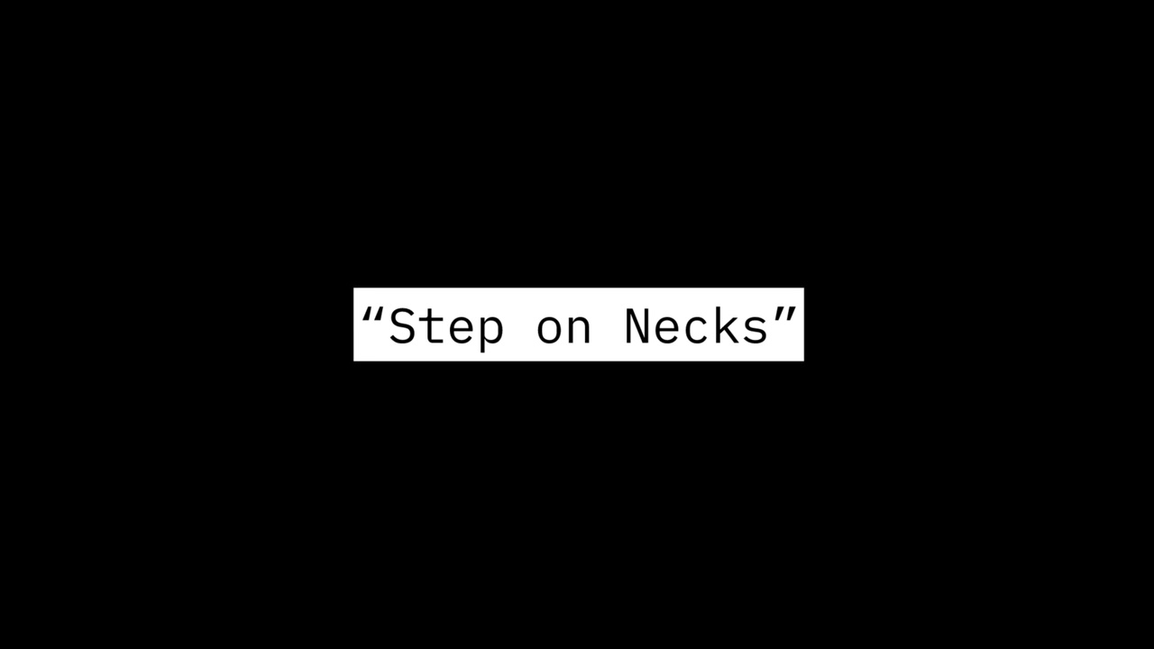 step on necks 