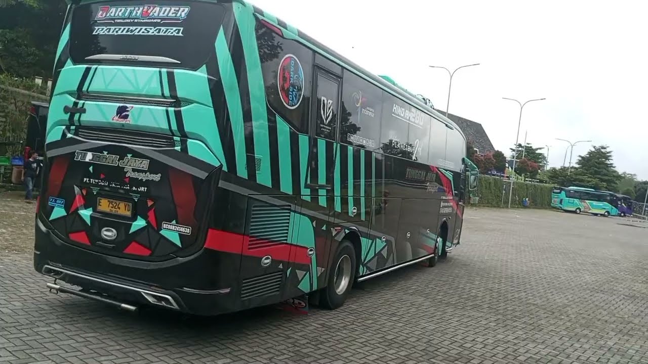 Hunting bus Terminal wisata Gedong Songo situasi