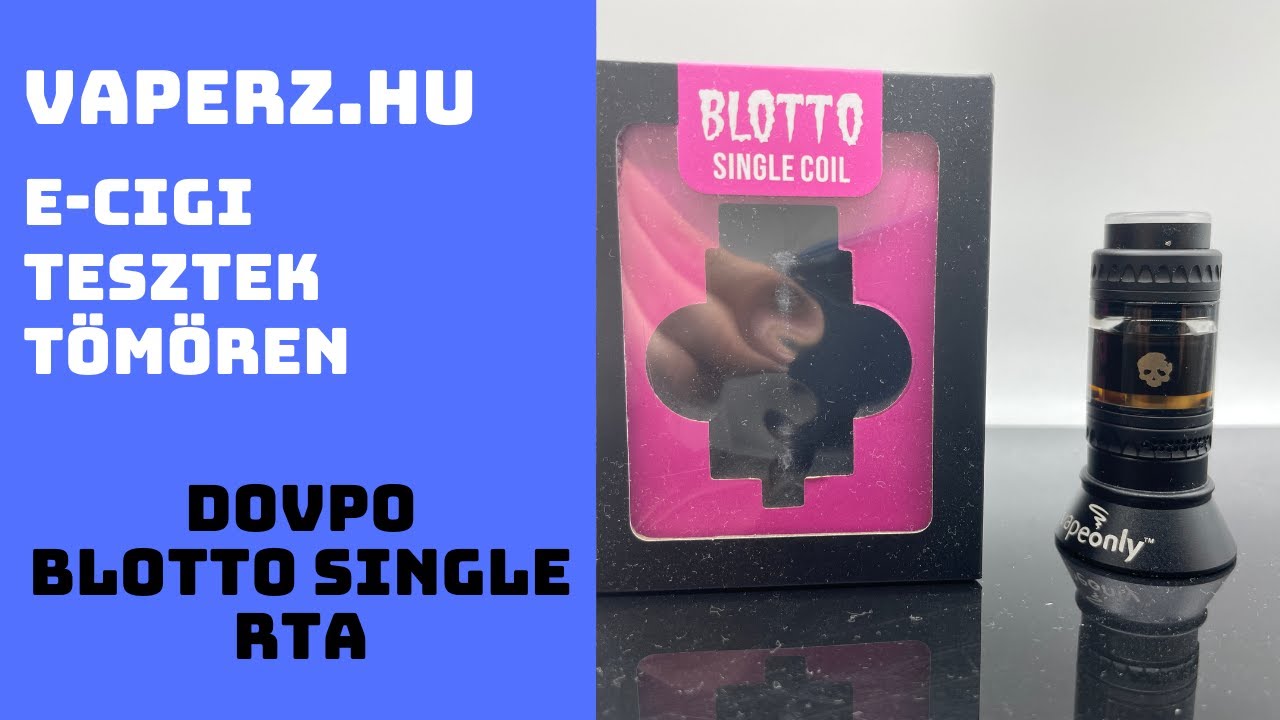 Vaperz.hu | Dovpo Blotto Single Coil RTA