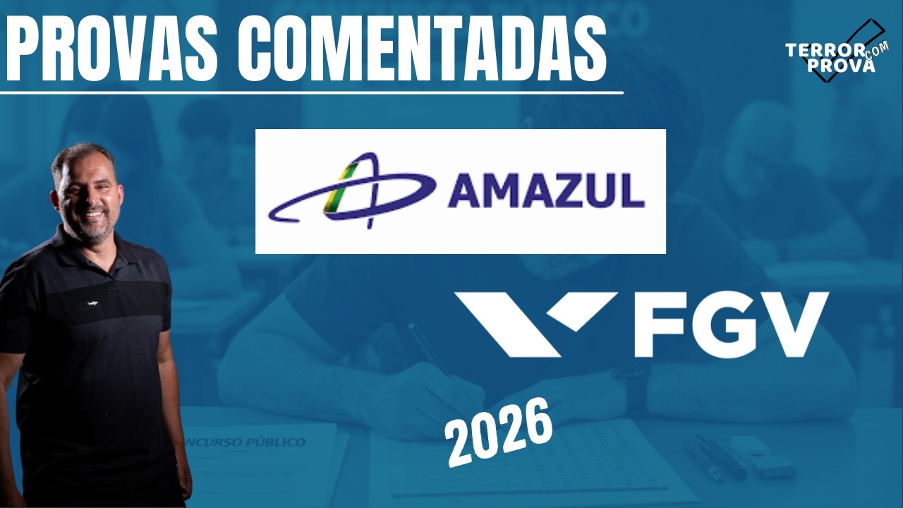 Português FGV / Provas comentadas AMAZUL 2026