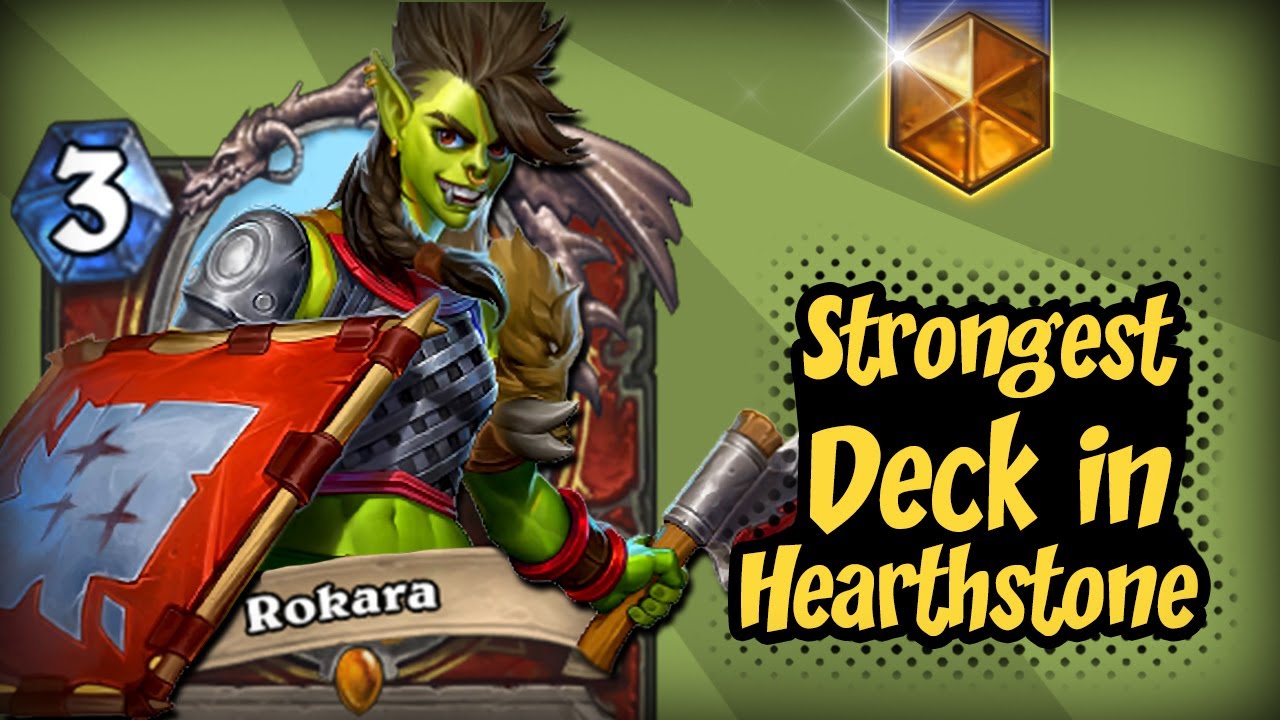 [Hearthstone] Strongest Deck in Hearthstone - Rush Warrior (2021)