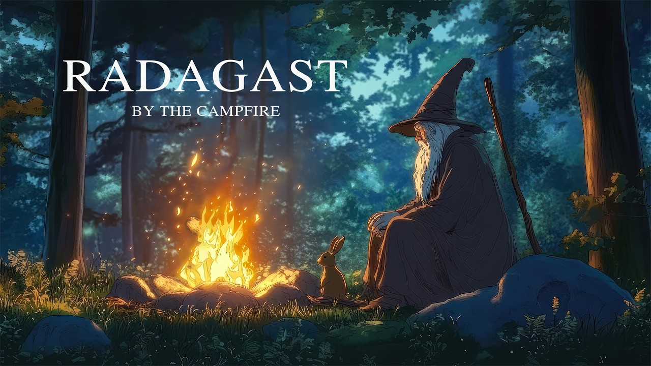 Medieval Celtic Music For Study, Focus & Calm | Radagast By The Campfire