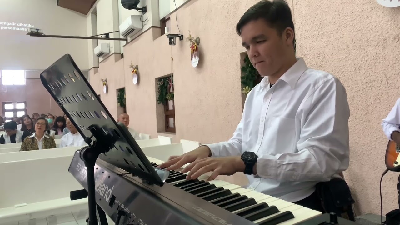 Adonia Christian - Persembahanku | #SundayService #keyboardcover
