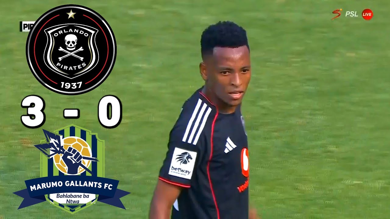 Orlando Pirates vs Marumo Gallants Highlights | Betway Premiership PSL 2025/26
