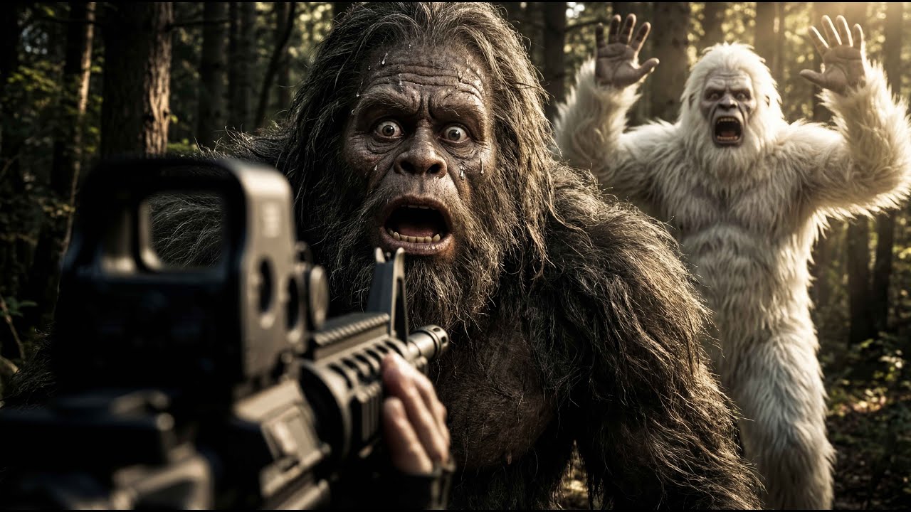 Подборка 50 самых безумных неудач и побегов на грани смерти Бигфута и Йети |