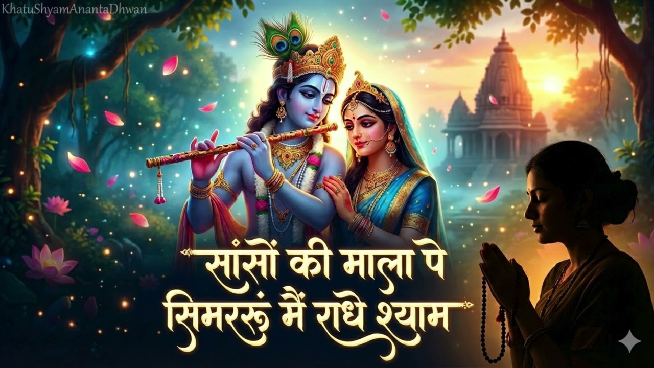 🙏 Sanso Ki Mala Pe Simru Main Radhe Shyam 🙏सांसो की माला – Shree Krishna Bhajan 2026