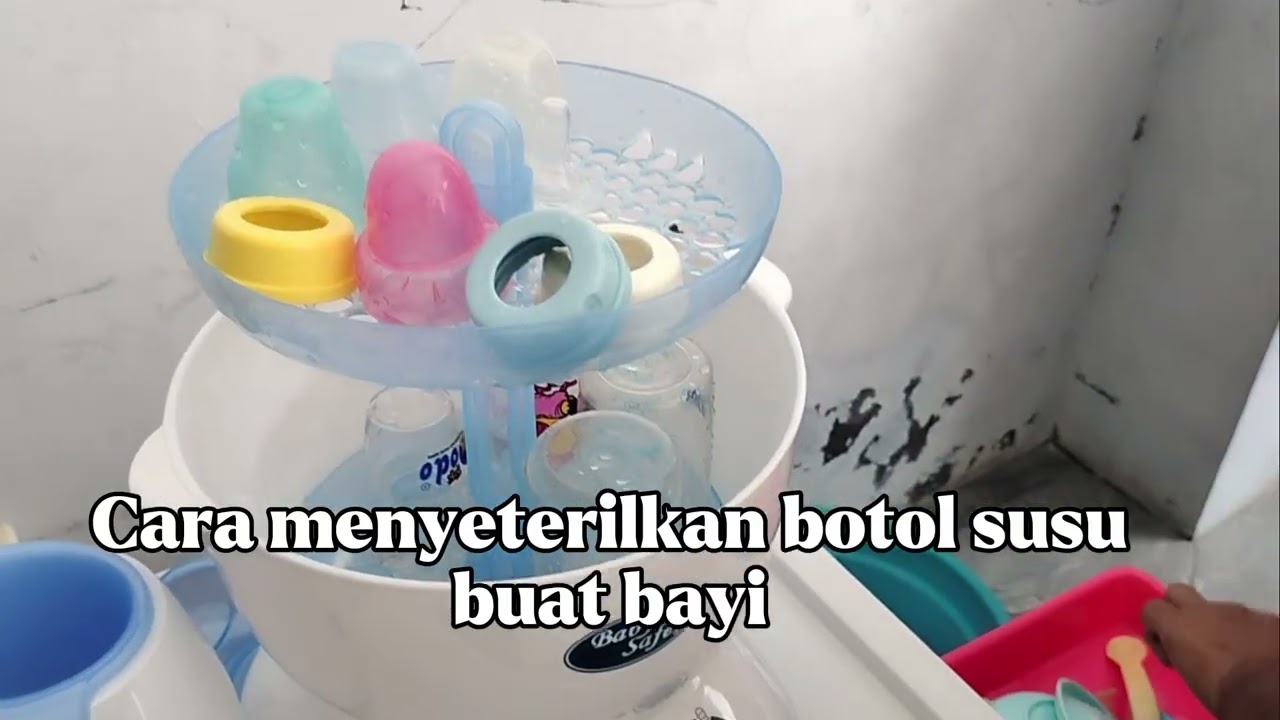 CARA MENYETERILKAN BOTOL SUSU  BUAT BAYI 