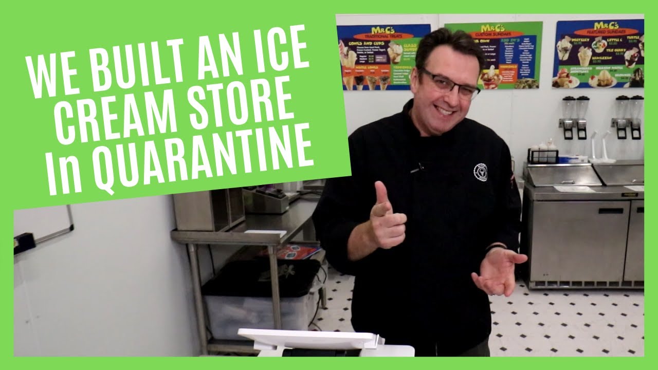 We Built an Ice Cream Shop in Quarantine