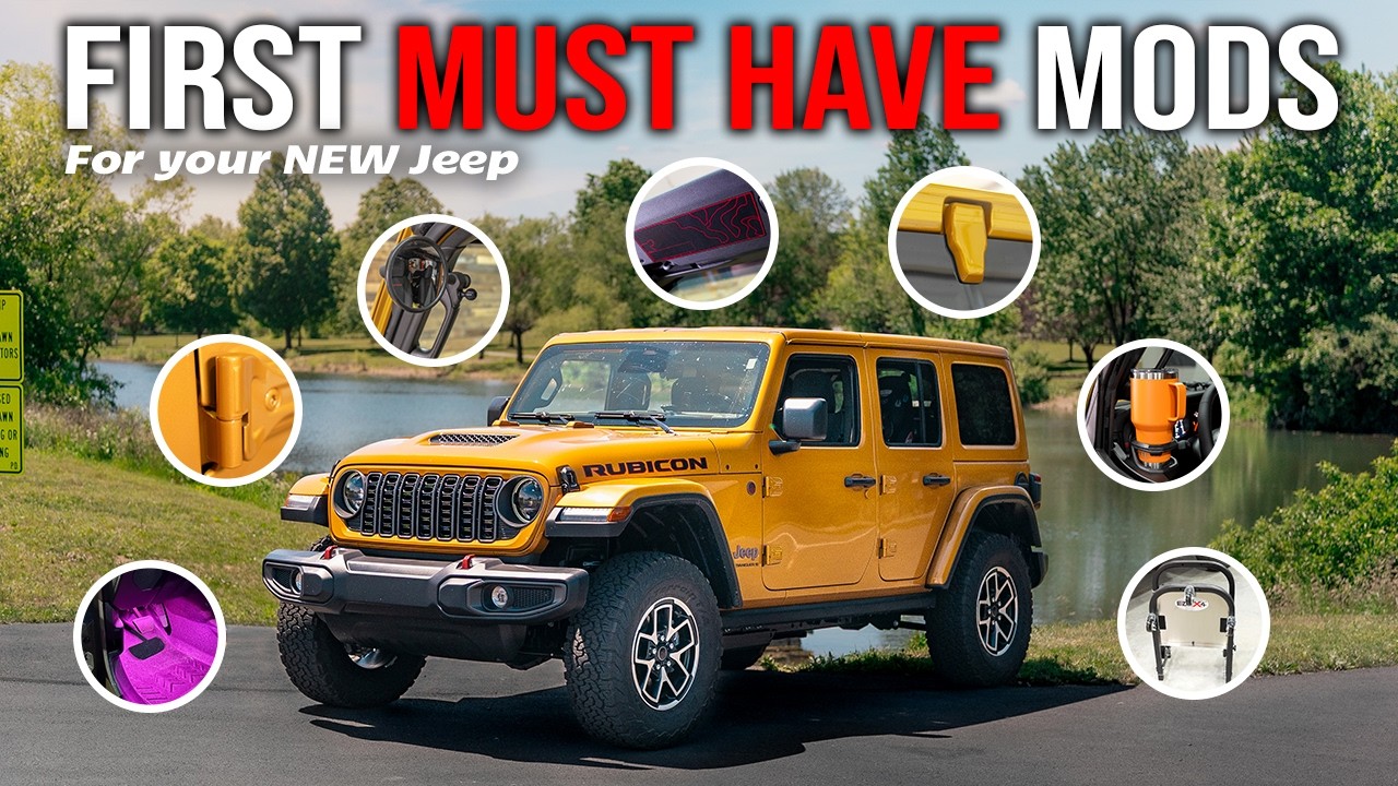 First 20 MUST HAVE Mods for your NEW Jeep