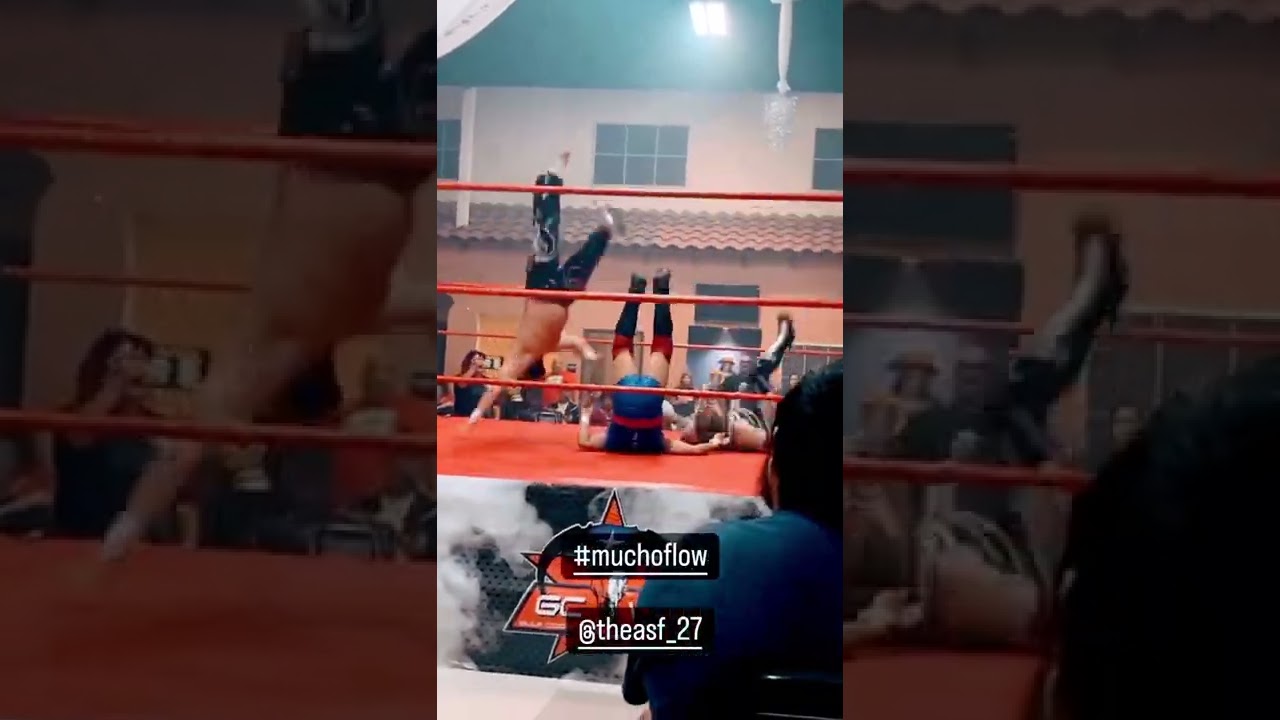 Antonio San Francisco (ASF) #shorts #wrestling #indywrestling #texas #luchalibre #spiderman
