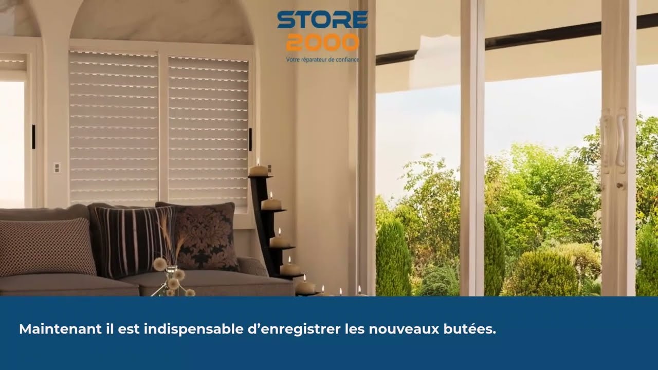 Réglage fin de course volet roulant Bubendorff en simples étapes