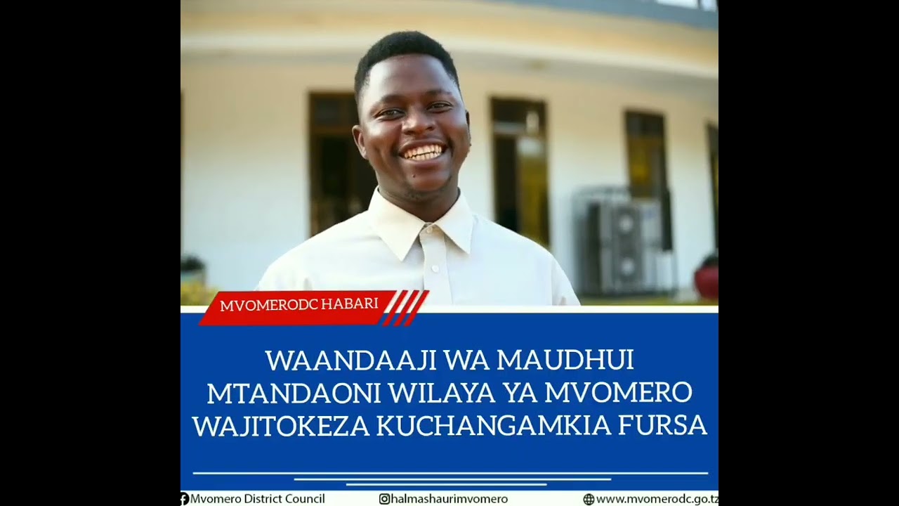 WAANDAAJI WA MAUDHUI MTANDAONI WILAYA YA MVOMERO WAJITOKEZA KUCHANGAMKIA FURSA