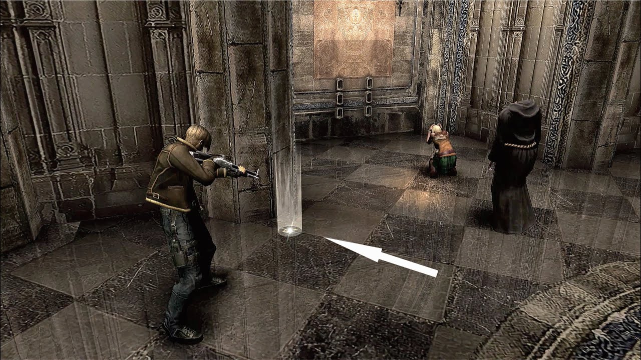 What Happens If Leon Pick Up A Dropped Key Before Ashley Picks It Up? - Resident Evil 4