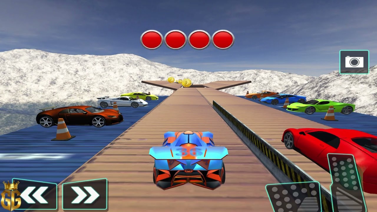 Super Hero Car Stunts Racing - Impossible To Win - Android iOS GamePlay - Genesis Of Games