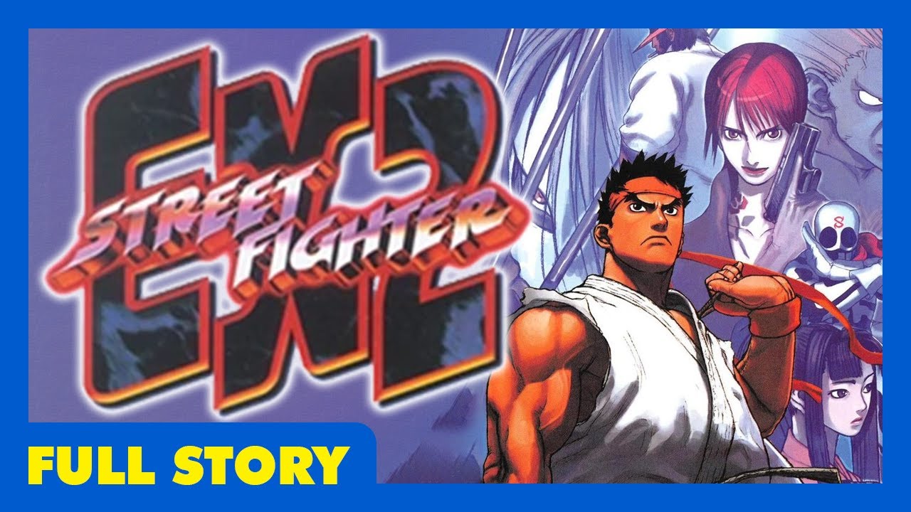 Street Fighter EX2 (Full Story) - All Cutscenes, Profiles, & Endings