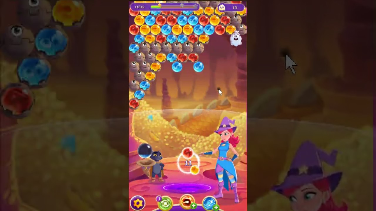 Bubble Witch 3 Saga Level 89 ~ 3 stars ~ no boosters